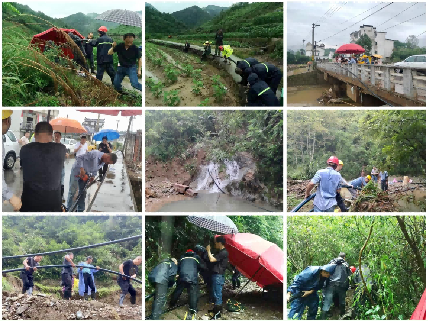 災(zāi)后供水搶修 徽水先鋒在行動